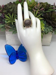 #4 Vintage Couture Ring 26mm