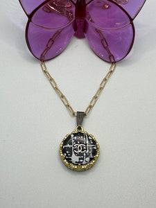 #265 Vintage Couture Necklace 23mm
