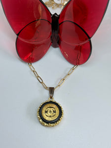 #648 Vintage Couture Necklace 21mm
