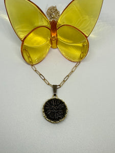 #653 Vintage Couture Necklace 22mm