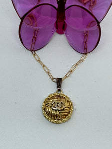 #269 Vintage Couture Necklace 21mm