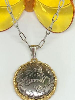 #335 Vintage Couture Necklace 30mm