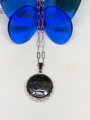 #380 Vintage Couture Necklace 27mm