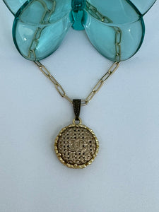 #88 Vintage Couture Necklace 22mm
