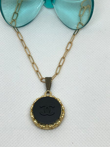 #612 Vintage Couture Necklace 21mm