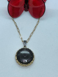 #101 Vintage Couture Necklace 28mm