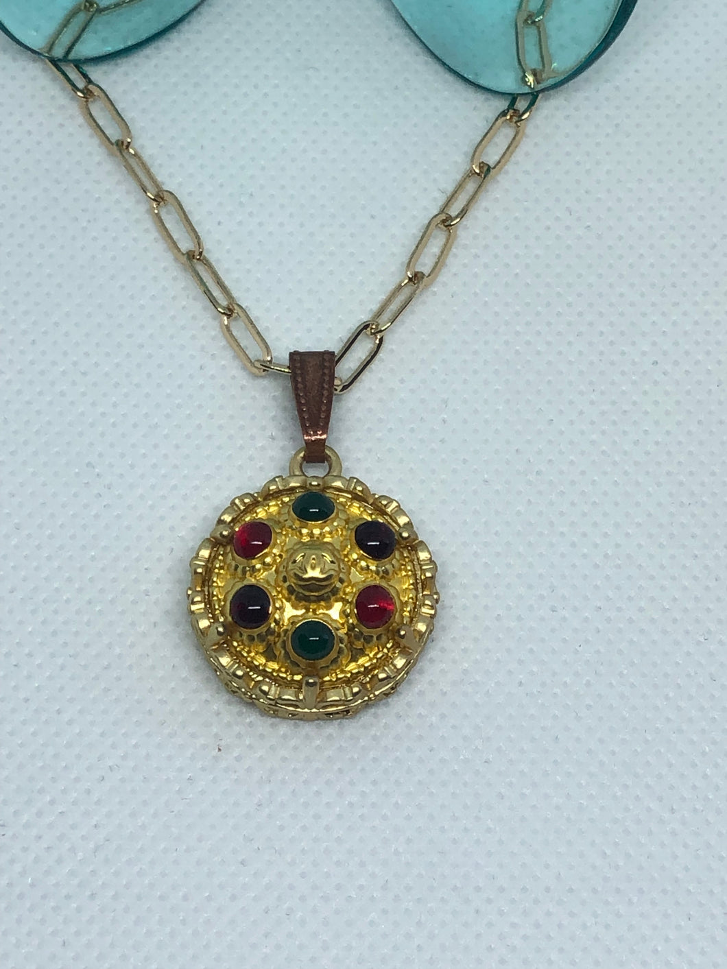 #623 Vintage Couture Necklace 21mm