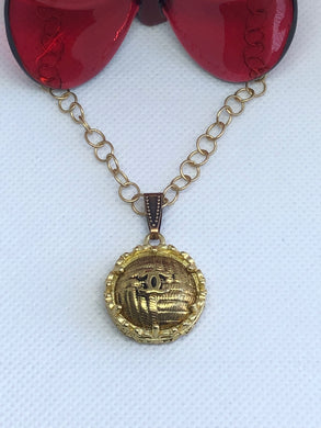 #269 Vintage Couture Necklace 21mm