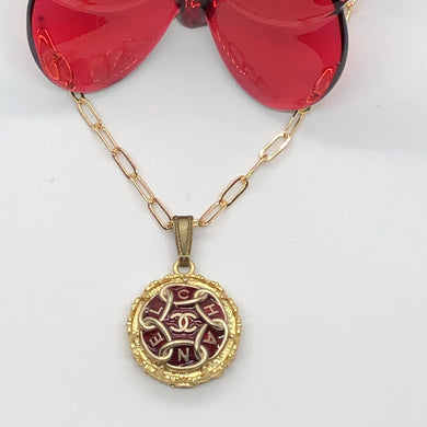 #482 Vintage Couture Necklace 23mm