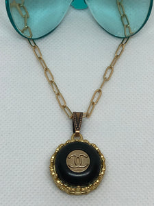 #604 Vintage Couture Necklace 21mm