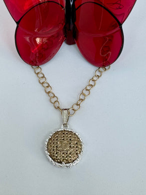 #89 Vintage Couture Necklace 22mm