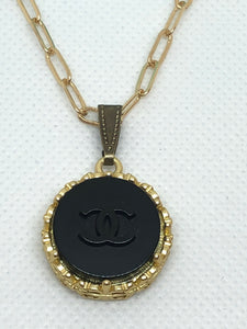 #612 Vintage Couture Necklace 21mm
