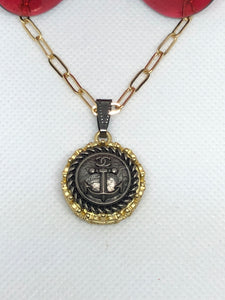 #621 Vintage Couture Necklace 21mm