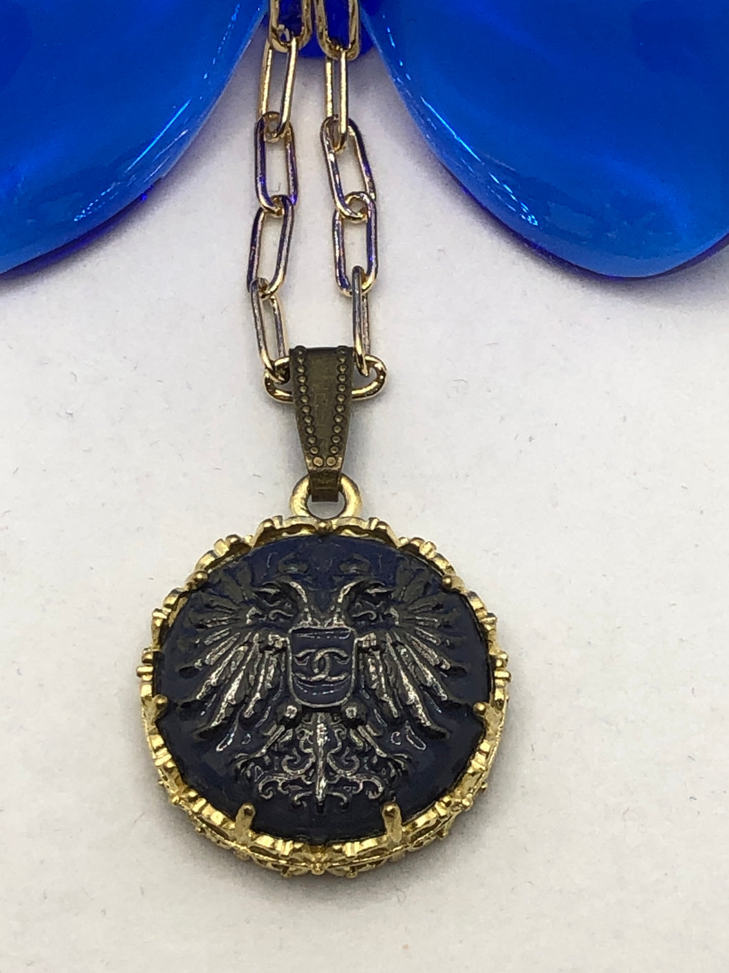 #314 Vintage Couture Necklace 23mm