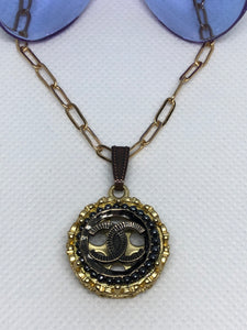 #578 Vintage Couture Necklace 21mm