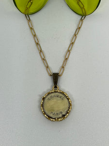 #628 Vintage Couture Necklace 22mm