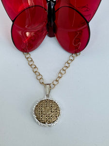 #89 Vintage Couture Necklace 22mm