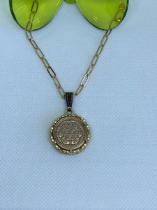 #208 Vintage Couture Necklace 21mm