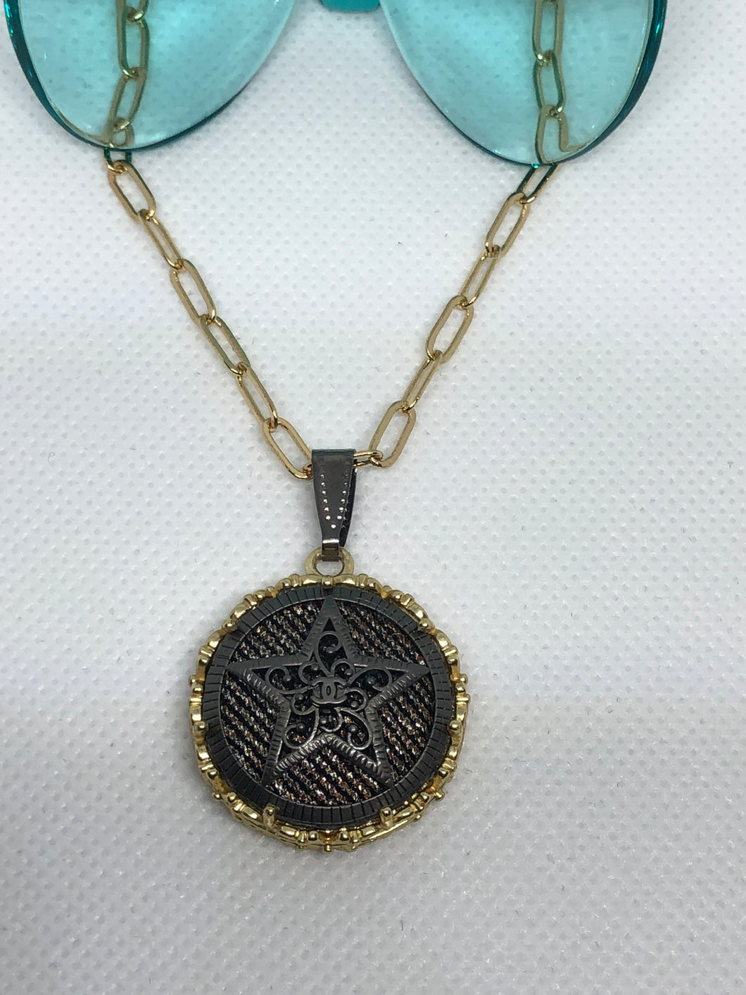 #584 Vintage Couture Necklace 23mm