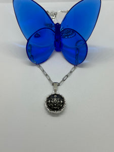 #401 Vintage Couture Necklace 22mm