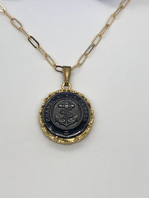 #406 Vintage Couture Necklace 28mm