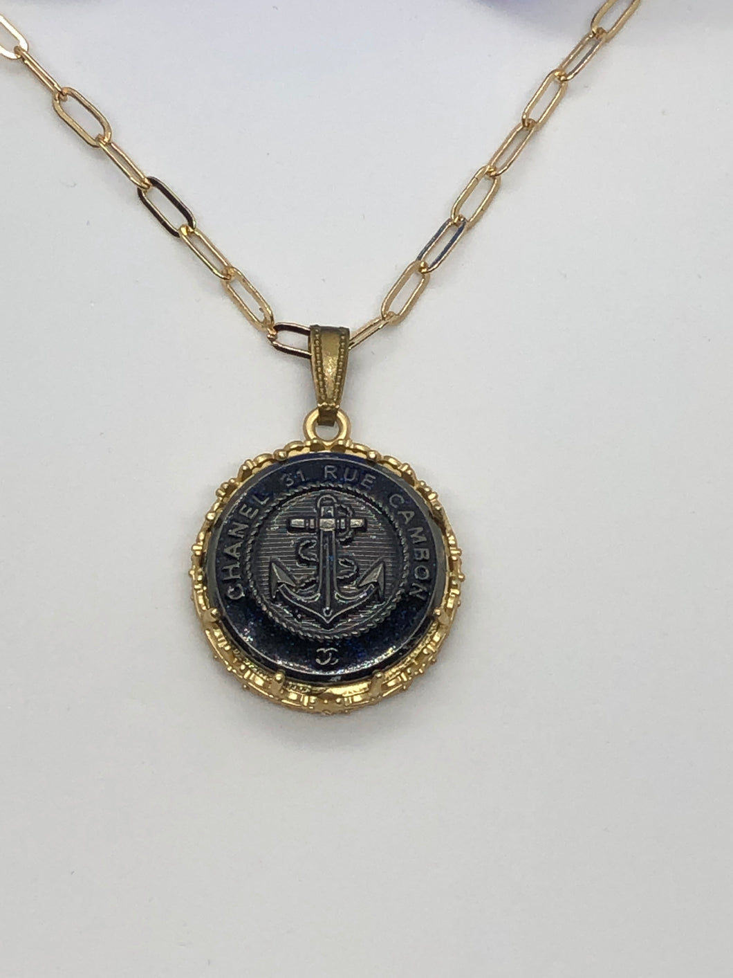 #406 Vintage Couture Necklace 28mm