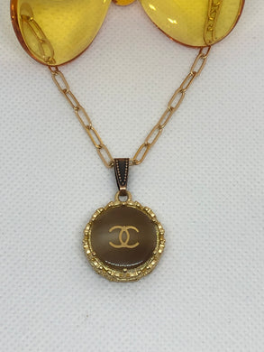 #378 Vintage Couture Necklace 21mm