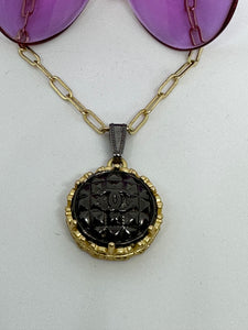 #629 Vintage Couture Necklace 22mm