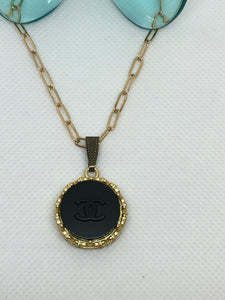 #612 Vintage Couture Necklace 21mm
