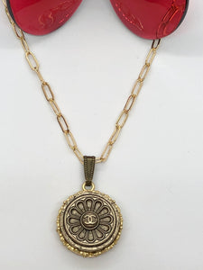 #491 Vintage Couture Necklace 23mm
