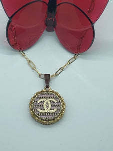 #519 Vintage Couture Necklace 23mm