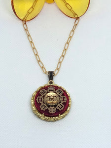 #239 Vintage Couture Necklace 30mm