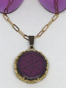 #579 Vintage Couture Necklace 26mm