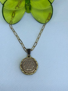#208 Vintage Couture Necklace 21mm