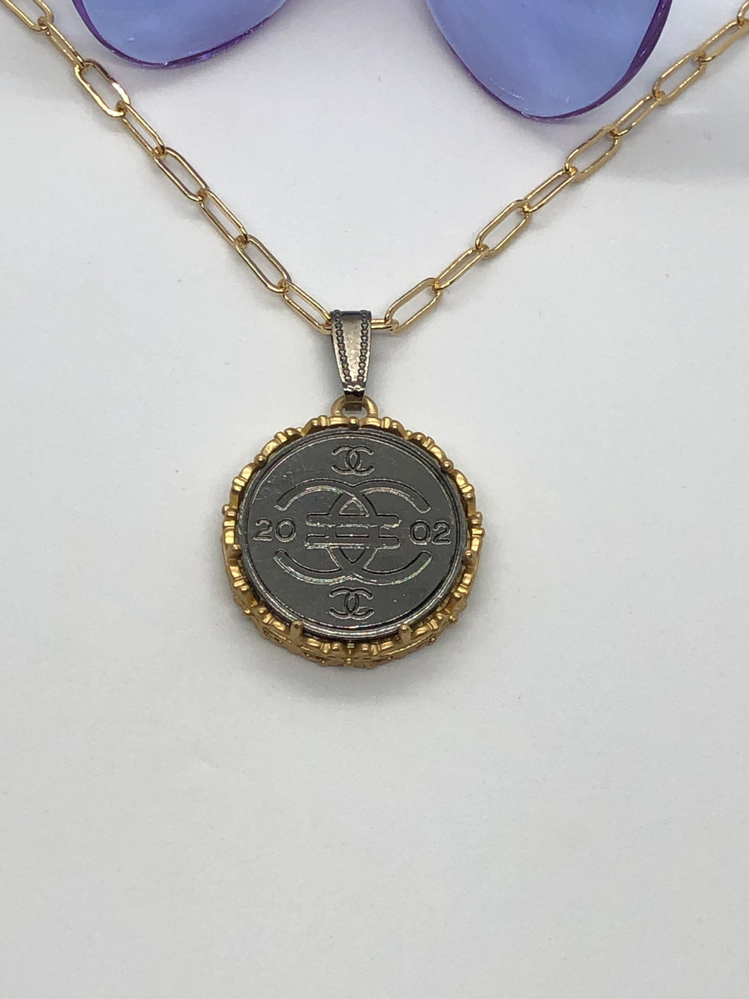 #457 Vintage Couture Necklace 26mm