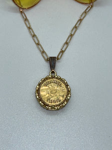 #195 Vintage Couture Necklace 23mm