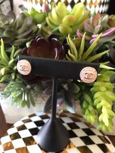 #186 Vintage Couture Earrings 12mm